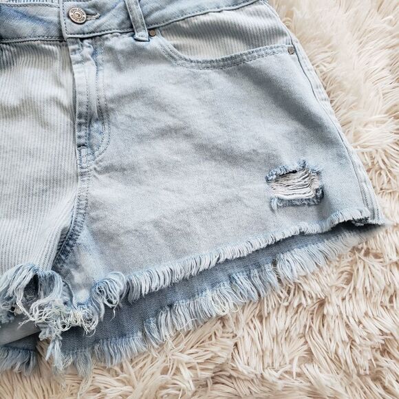 REWASH distressed frayed hem cutoff shorts size 11 - Picture 12 of 12